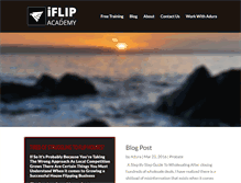 Tablet Screenshot of iflipacademy.com